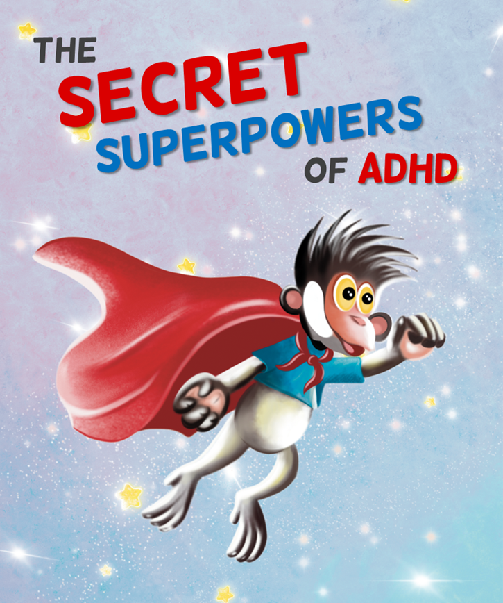 ADHD Kids Book Illustration